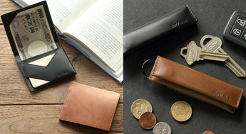 abrAsus Slim Money Clip and abrAsus Small Coin Pouch Now Available in Buttero Leather